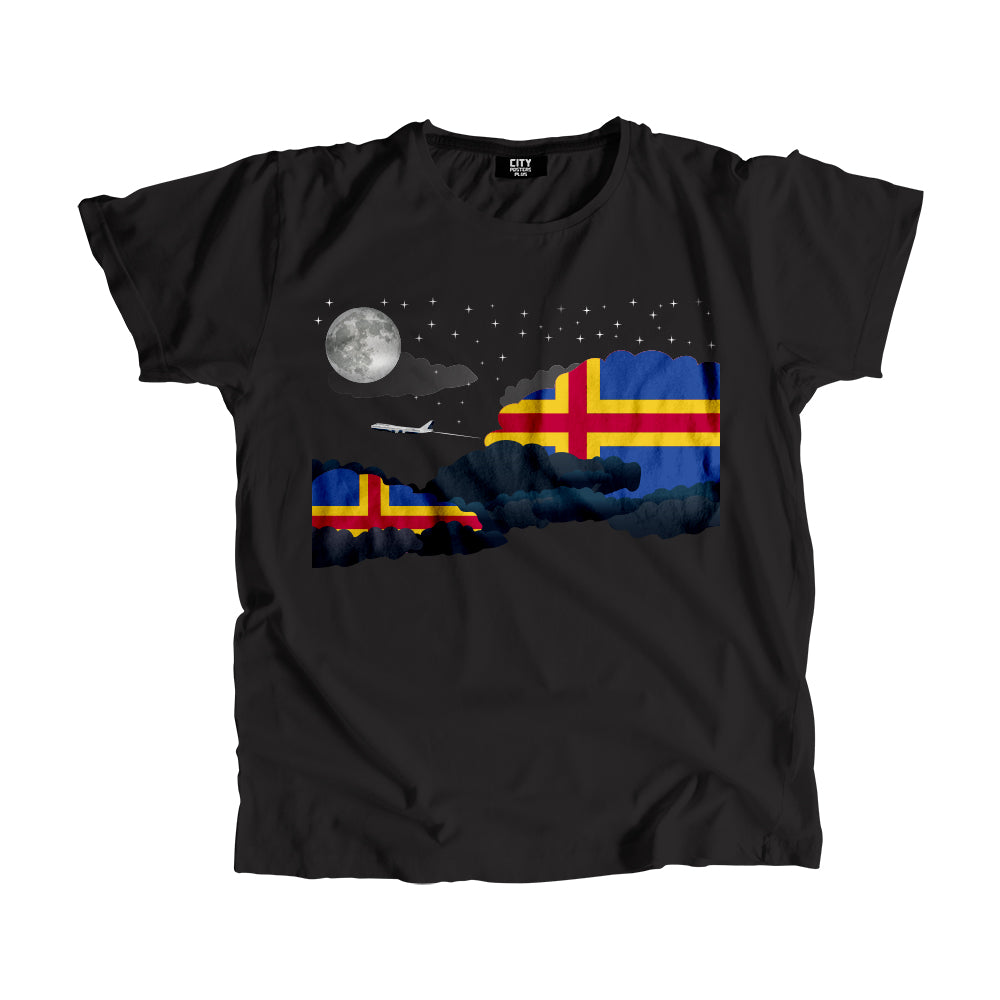 Aland Night Clouds Men Unisex T-Shirt