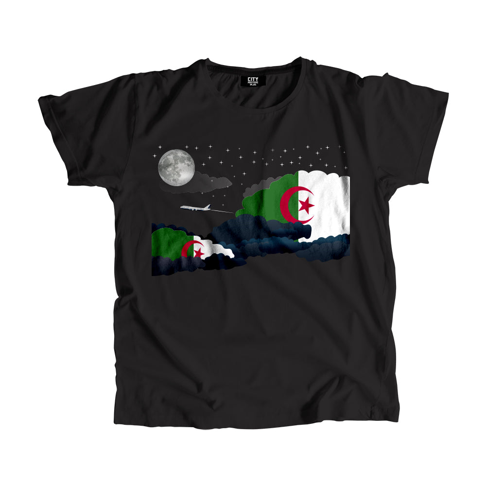 Algeria Night Clouds Men Unisex T-Shirt
