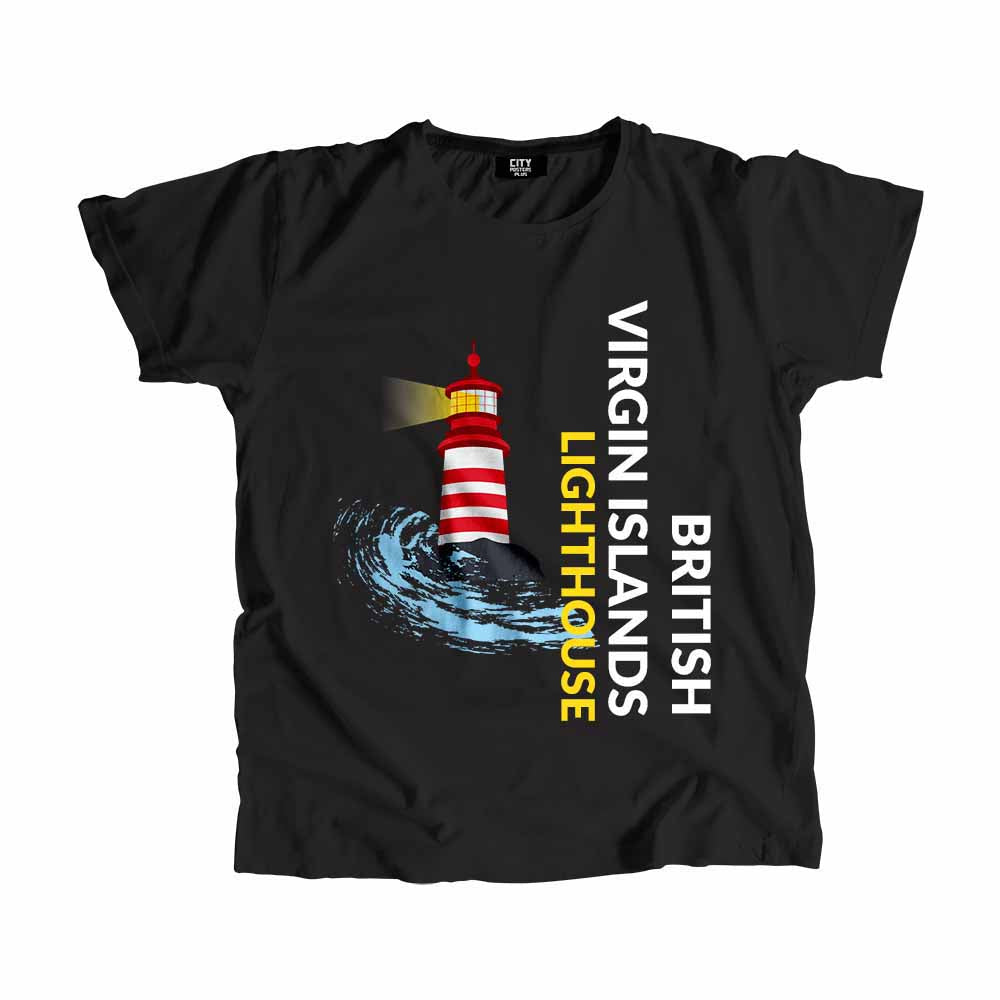 BRITISH VIRGIN ISLANDS Lighthouse Men Unisex T-Shirt