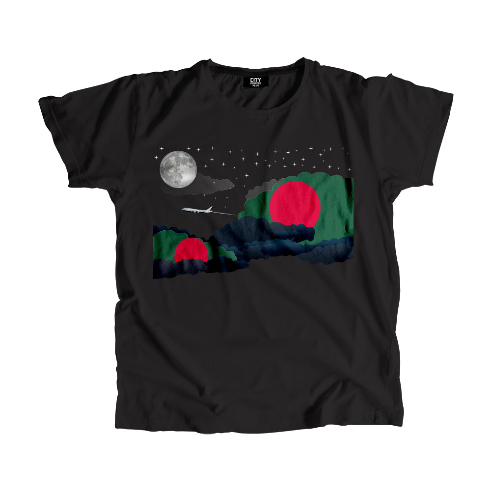 Bangladesh Night Clouds Men Unisex T-Shirt