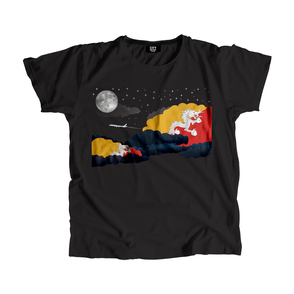Bhutan Night Clouds Men Unisex T-Shirt