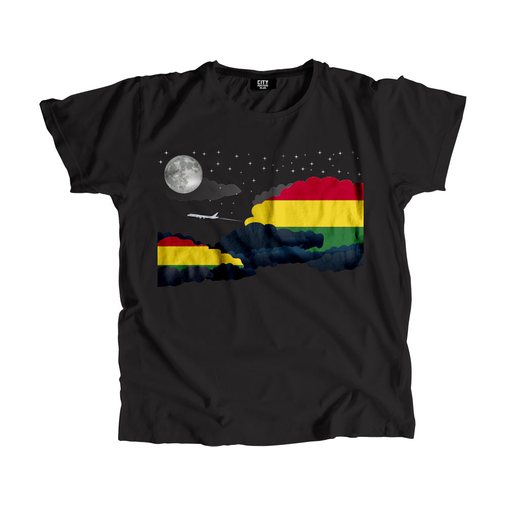 Bolivia Night Clouds Men Unisex T-Shirt
