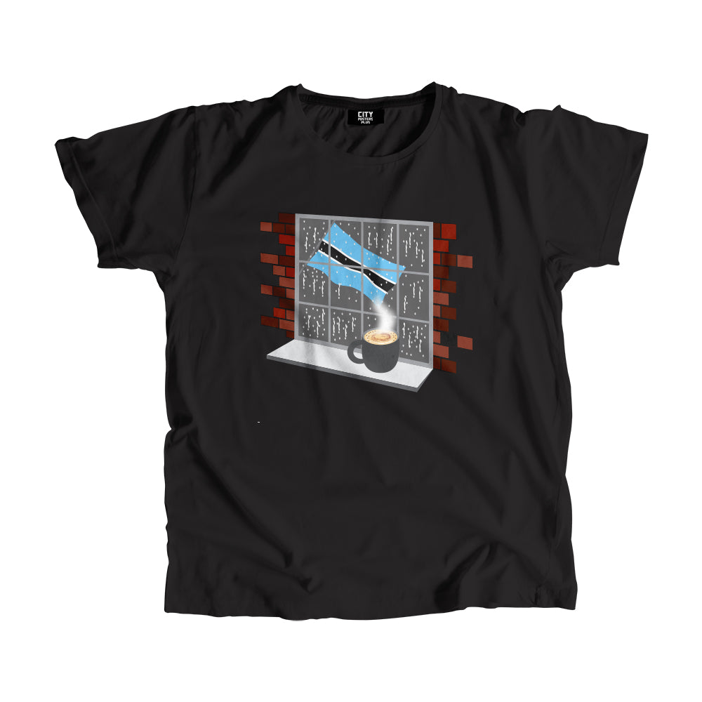 Botswana Coffee Rain Men Unisex T-Shirt
