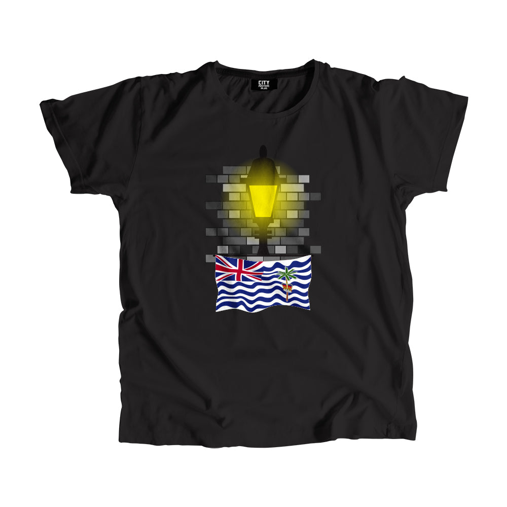 British Indian Ocean Territory Street Lamp Bricks Men Unisex T-Shirt