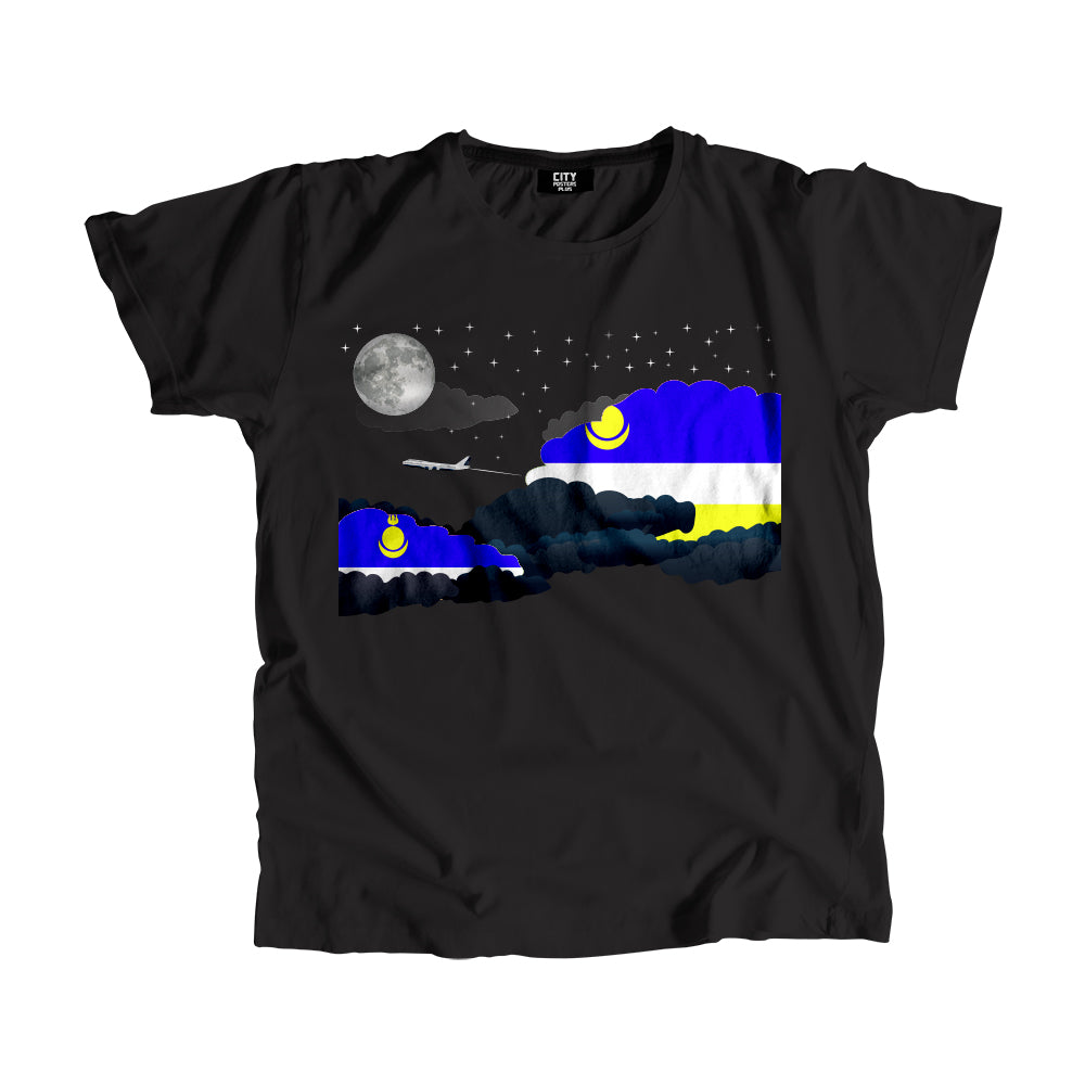 Buryatia Night Clouds Men Unisex T-Shirt