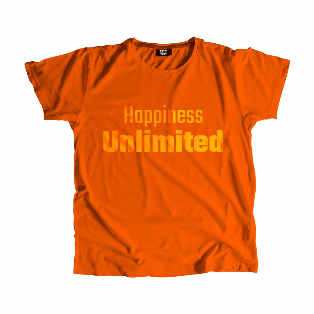 Happiness Unlimited Men Unisex T-Shirt 