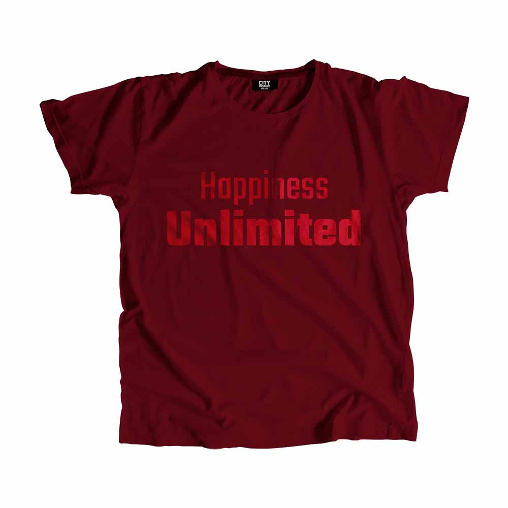  Happiness Unlimited Men Unisex T-Shirt 