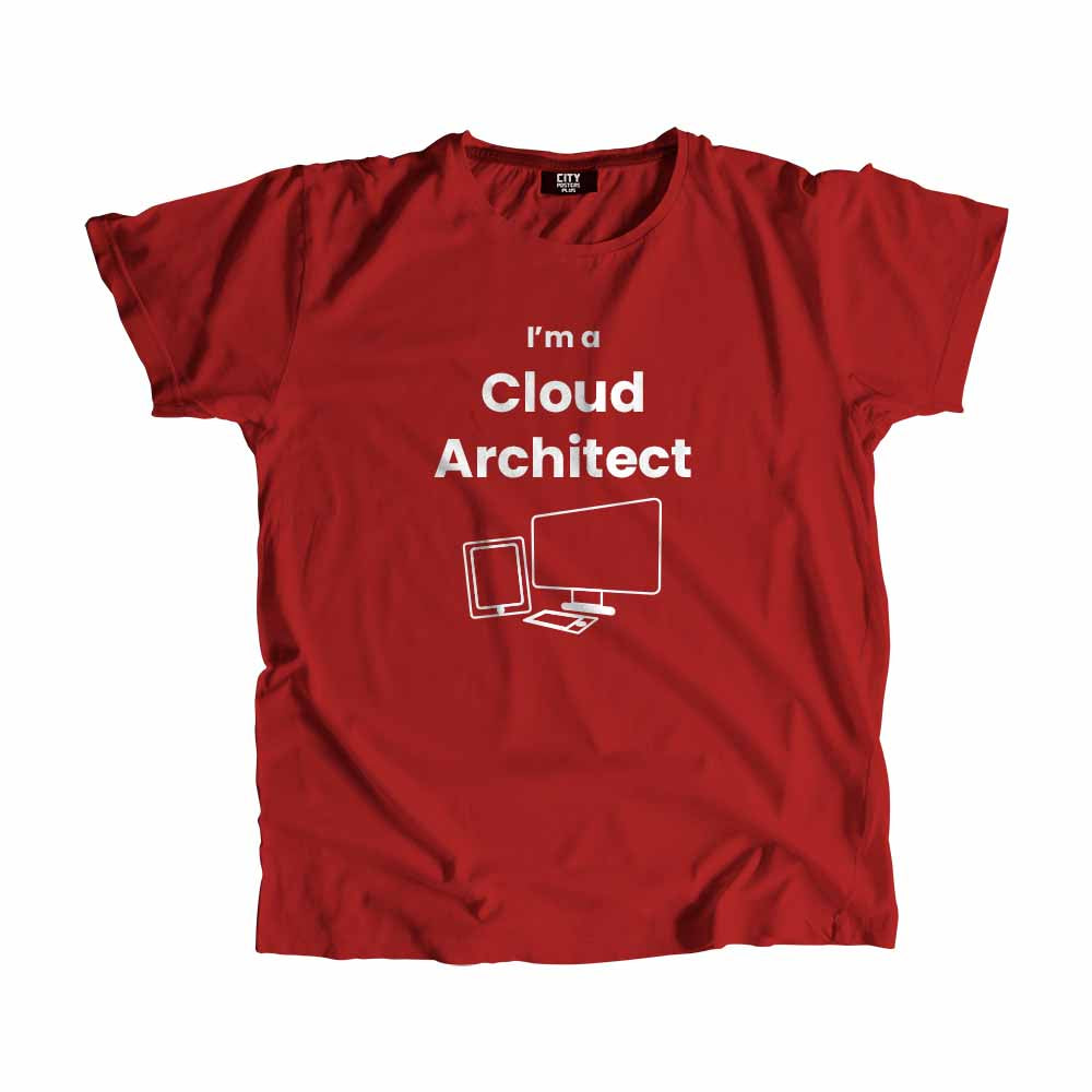Cloud Architect Men Unisex T-Shirt (Red)