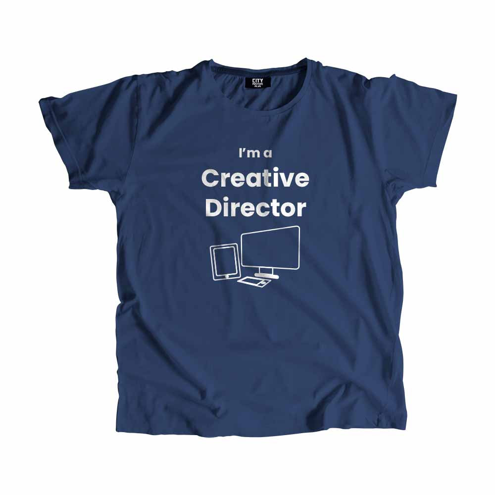 Creative Director Men Unisex T-Shirt (Navy Blue)