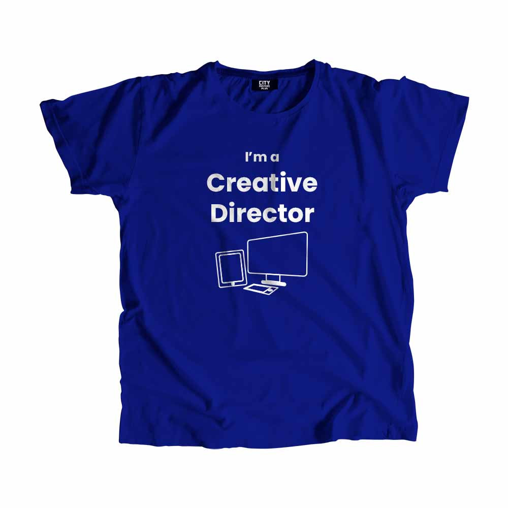 Creative Director Men Unisex T-Shirt (Royal Blue)
