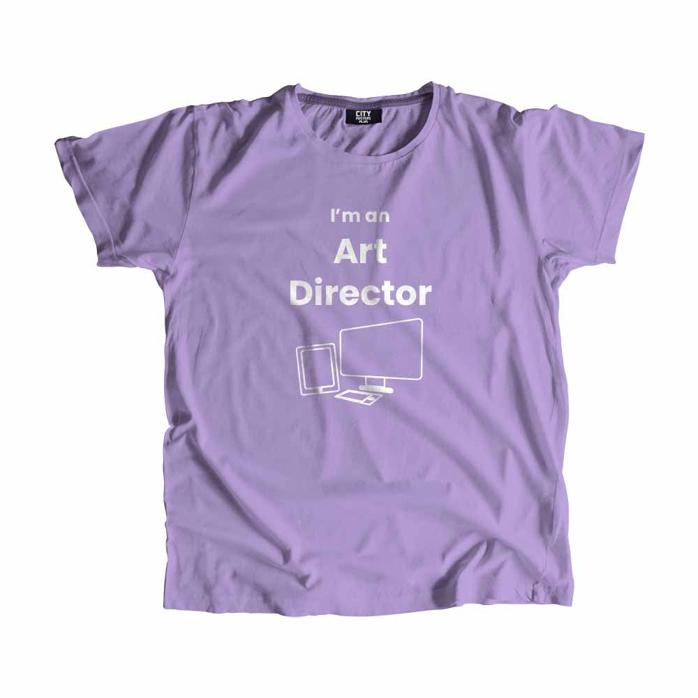 Art Director Men Unisex T-Shirt (Iris Lavender)