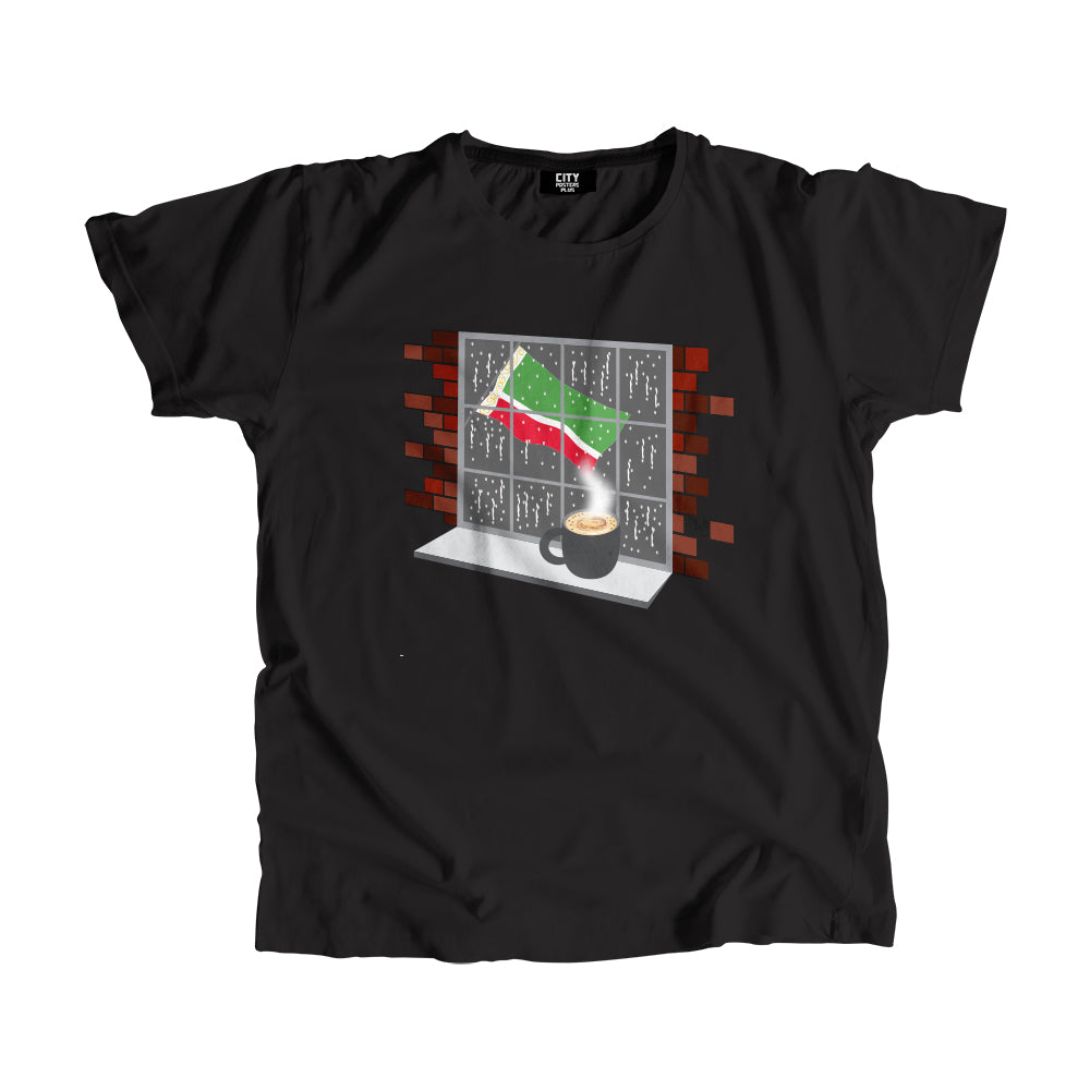 Chechen Republic Coffee Rain Men Unisex T-Shirt