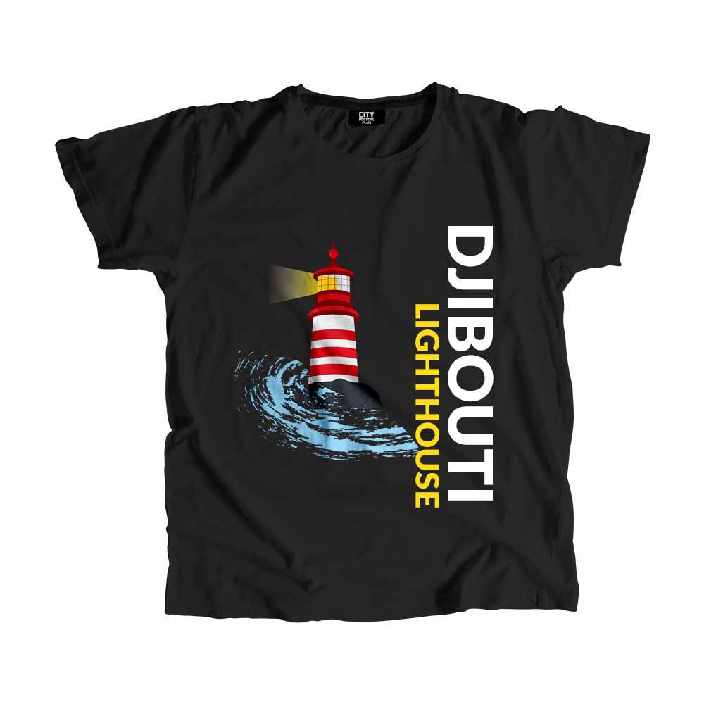 DJIBOUTI Lighthouse Men Unisex T-Shirt
