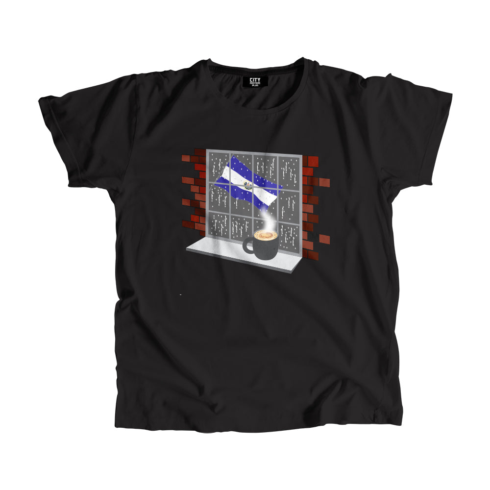 El Salvador Coffee Rain Men Unisex T-Shirt