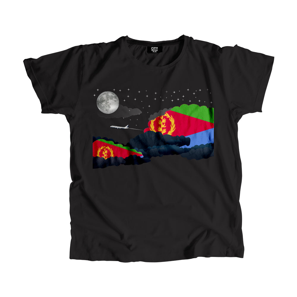 Eritrea Night Clouds Men Unisex T-Shirt