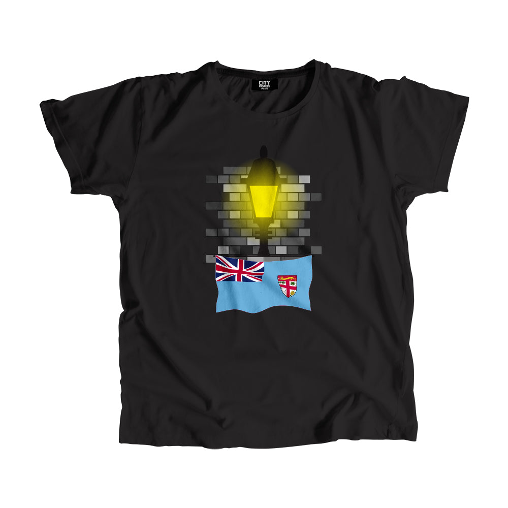 Fiji Street Lamp Bricks Men Unisex T-Shirt