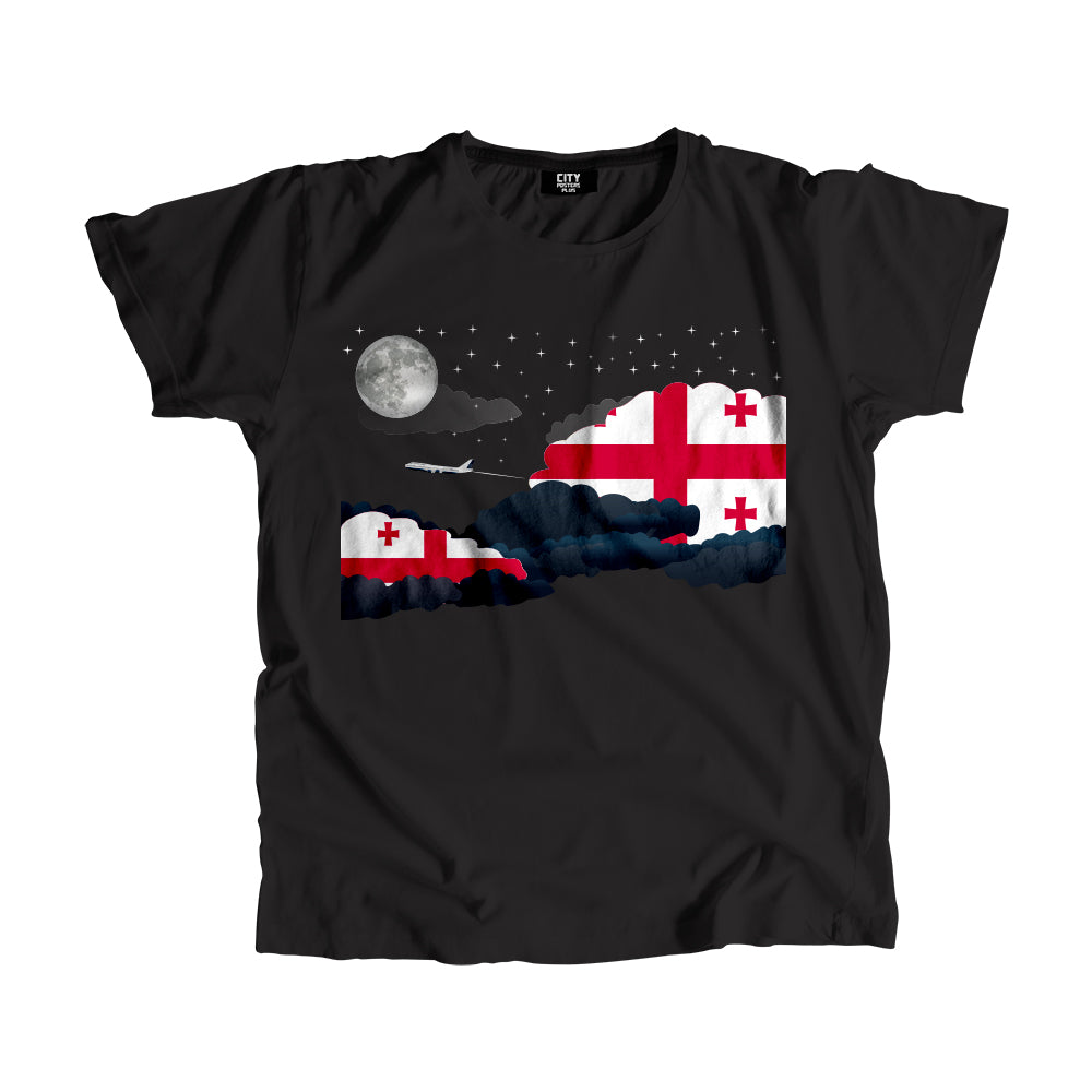 Georgia Night Clouds Men Unisex T-Shirt
