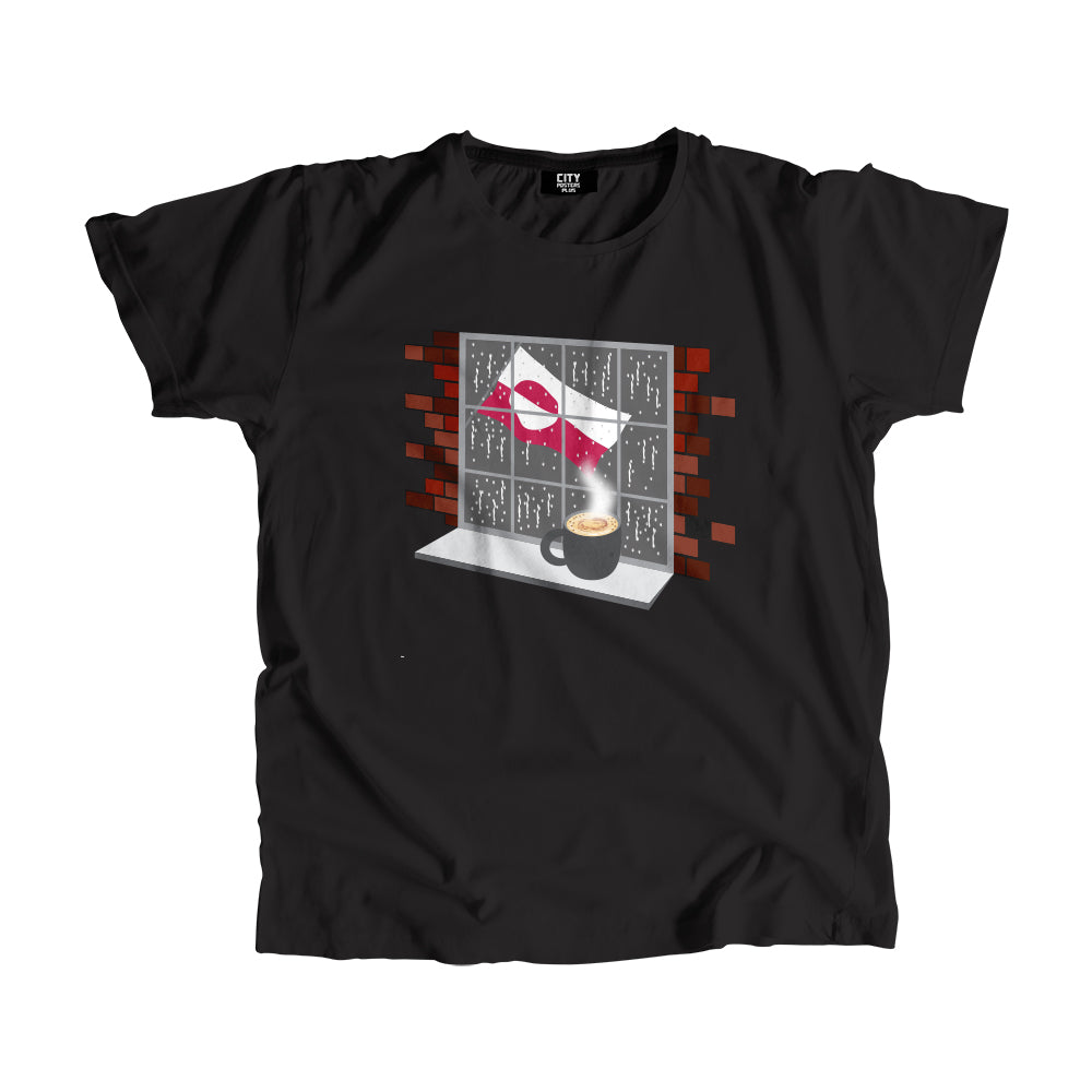 Greenland Coffee Rain Men Unisex T-Shirt