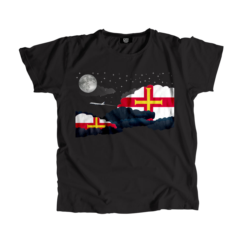 Guernsey Night Clouds Men Unisex T-Shirt
