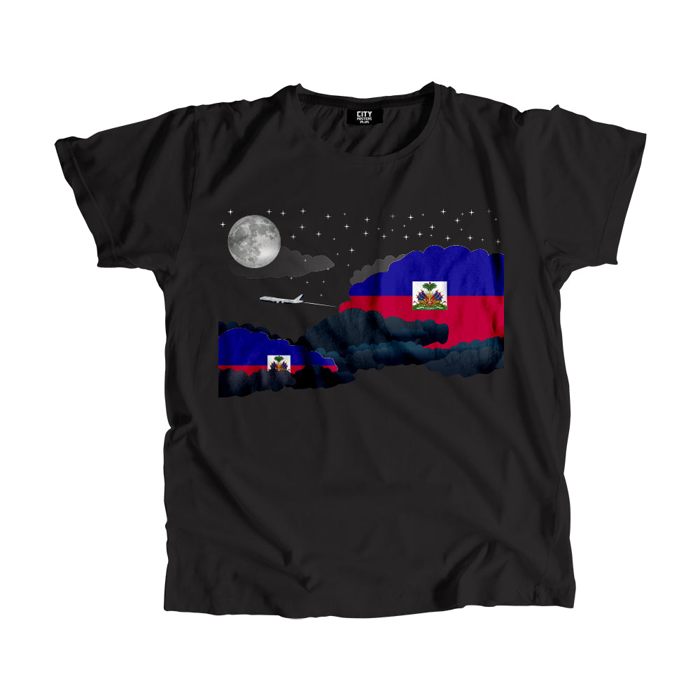 Haiti Night Clouds Men Unisex T-Shirt