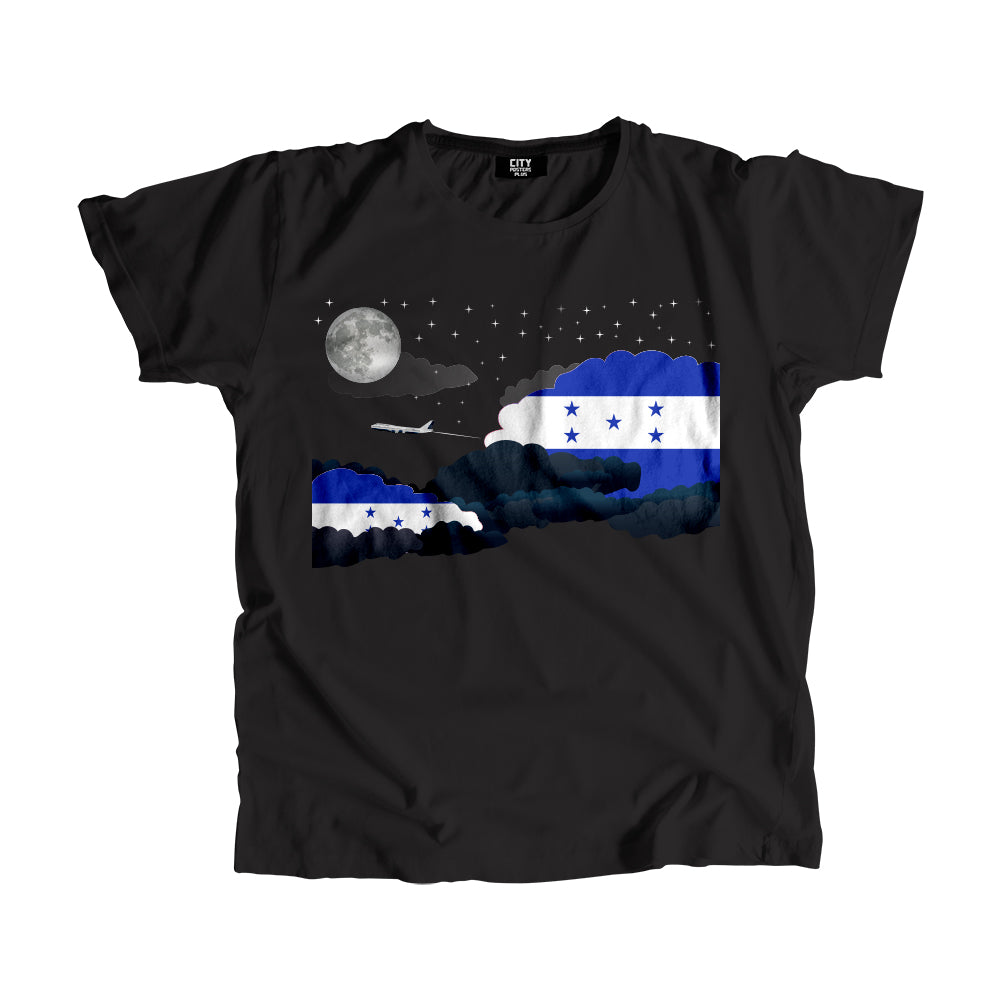 Honduras Night Clouds Men Unisex T-Shirt