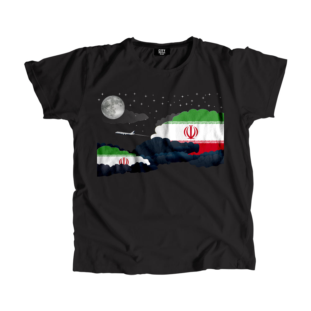 Iran Night Clouds Men Unisex T-Shirt