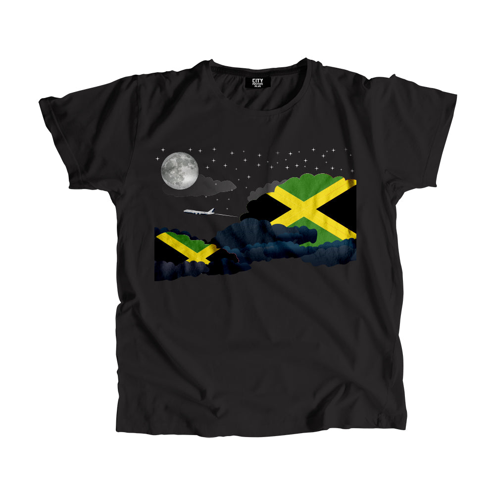 Jamaica Night Clouds Men Unisex T-Shirt