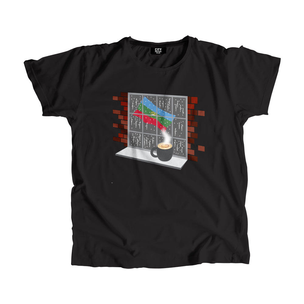 Karachay Cherkessia Coffee Rain Men Unisex T-Shirt