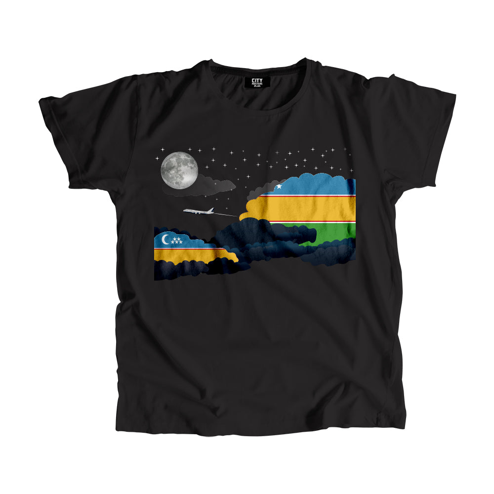 Karakalpakstan Night Clouds Men Unisex T-Shirt
