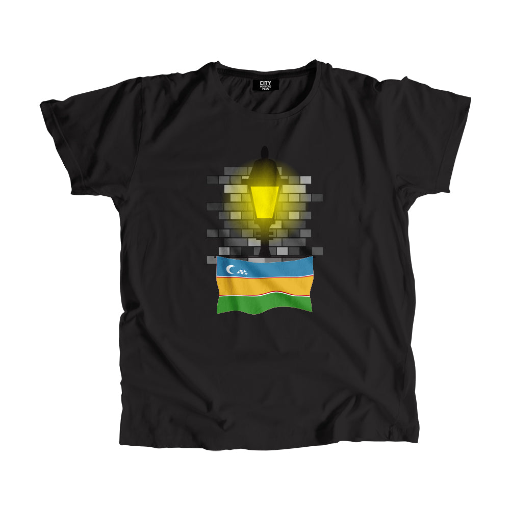 Karakalpakstan Street Lamp Bricks Men Unisex T-Shirt