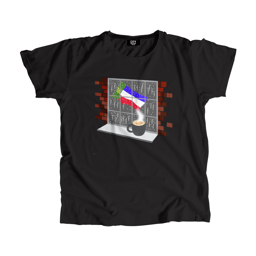Khakassia Coffee Rain Men Unisex T-Shirt