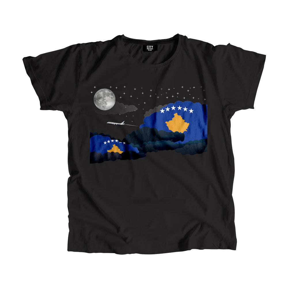 Kosovo Night Clouds Men Unisex T-Shirt