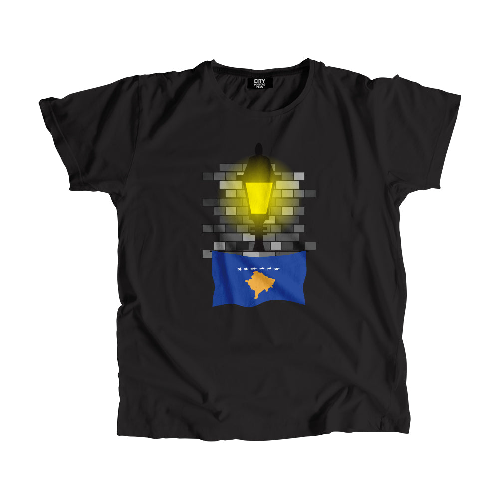 Kosovo Street Lamp Bricks Men Unisex T-Shirt