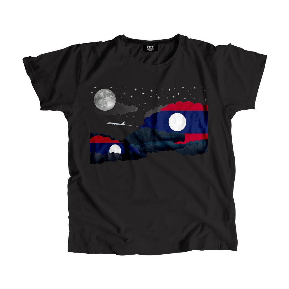Laos Night Clouds Men Unisex T-Shirt