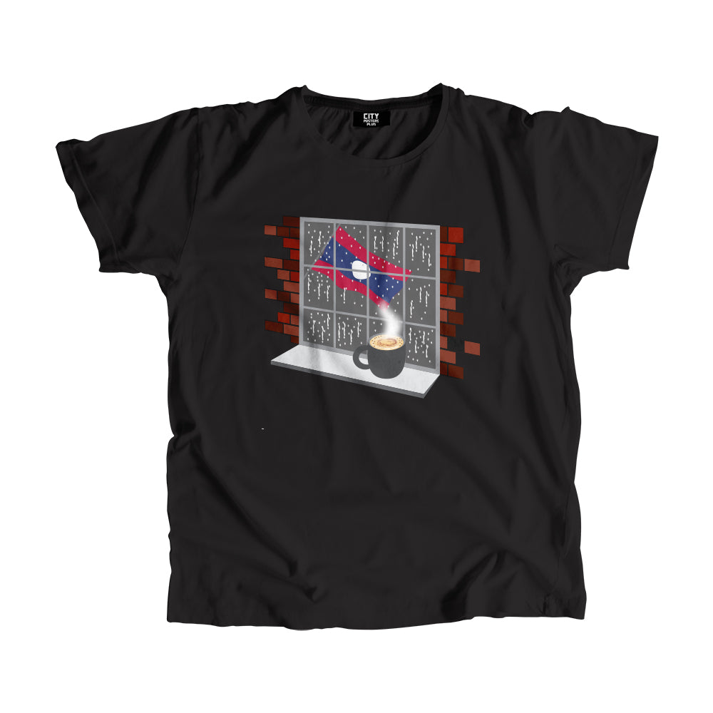 Laos Coffee Rain Men Unisex T-Shirt