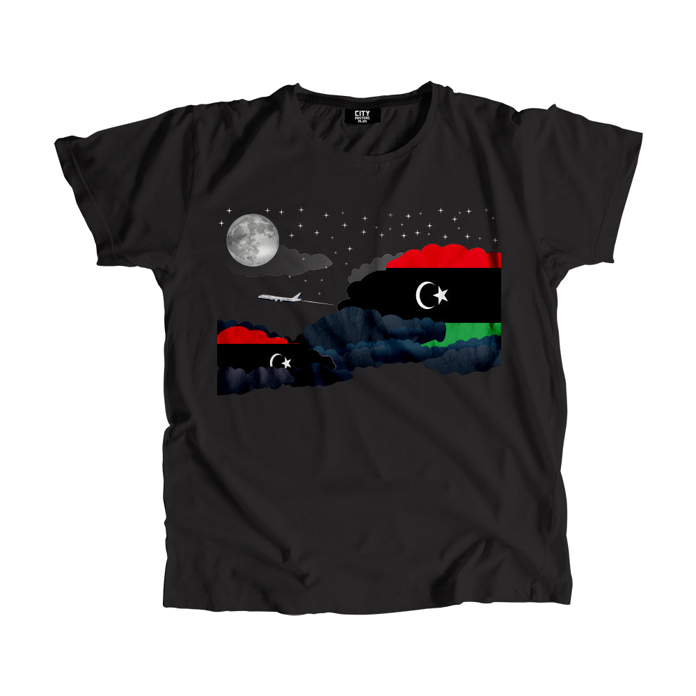 Libya Night Clouds Men Unisex T-Shirt