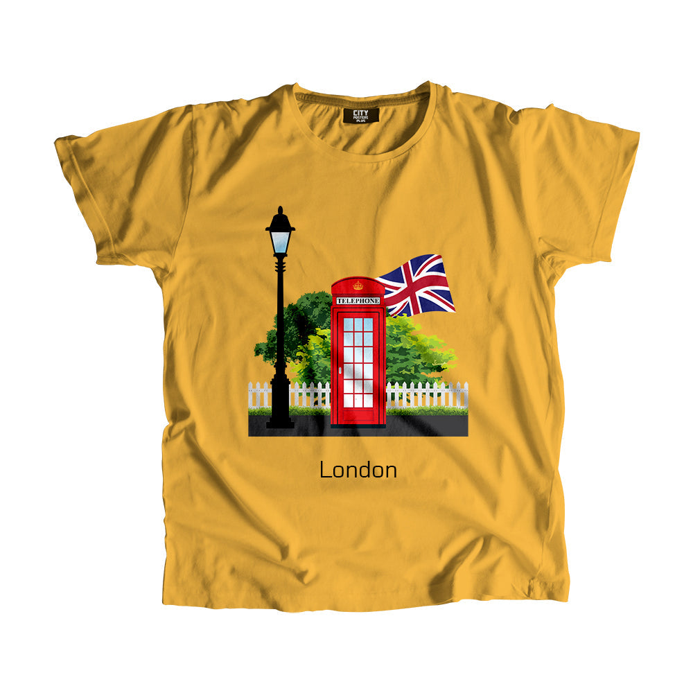 London Red Telephone Men Unisex Men Unisex T-Shirt