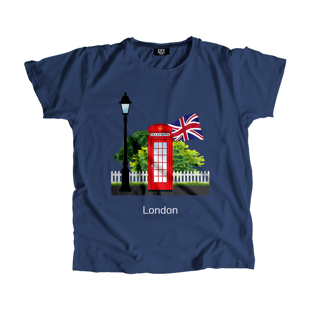 London Red Telephone Men Unisex Men Unisex T-Shirt