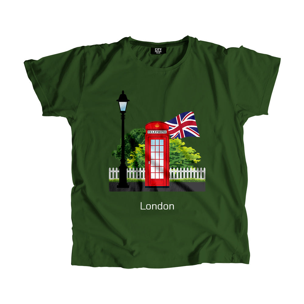 London Red Telephone Men Unisex Men Unisex T-Shirt