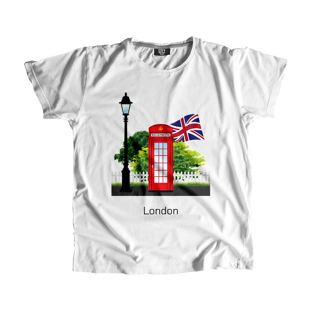 London Red Telephone Men Unisex Men Unisex T-Shirt