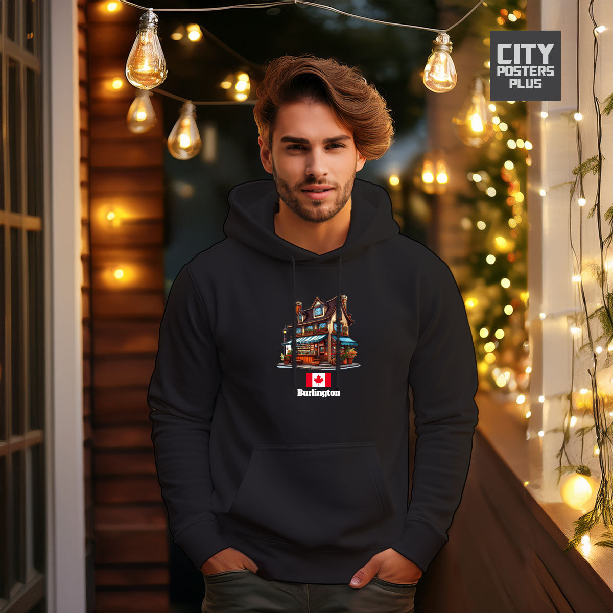Burlington Unisex Hoodie