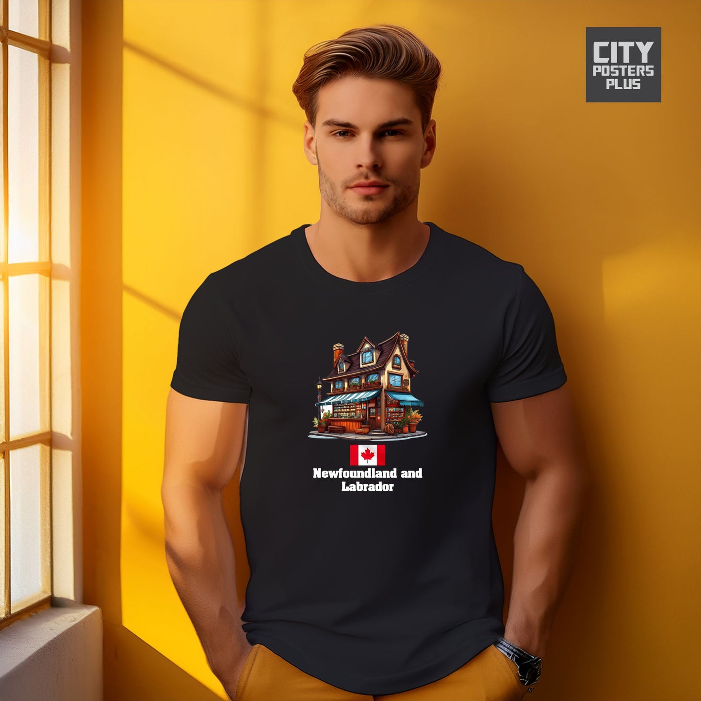 Newfoundland and Labrador Men Unisex T-Shirt