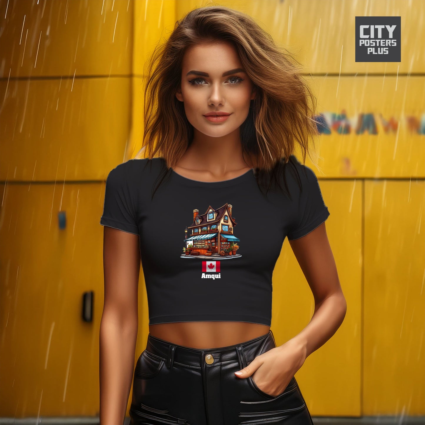 Amqui Women Crop Tops