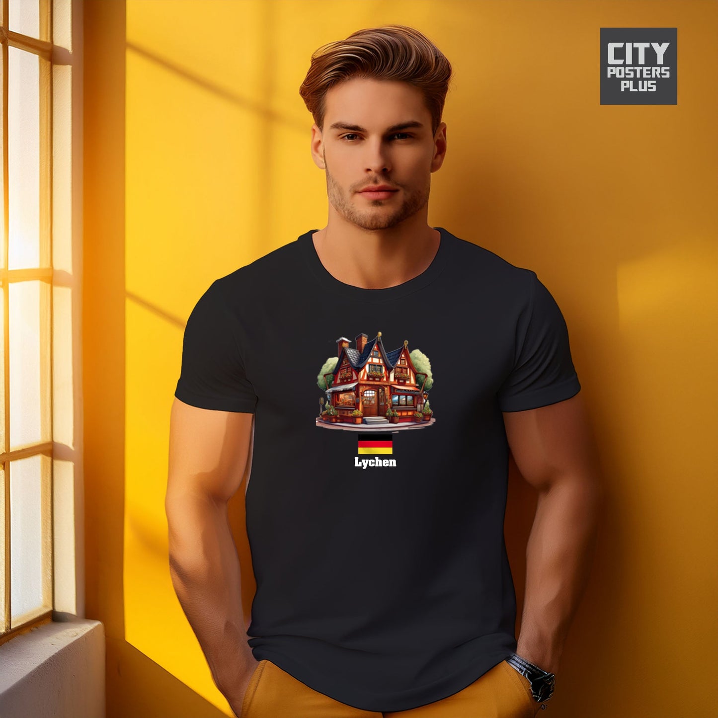 Lychen Men Unisex T-Shirt
