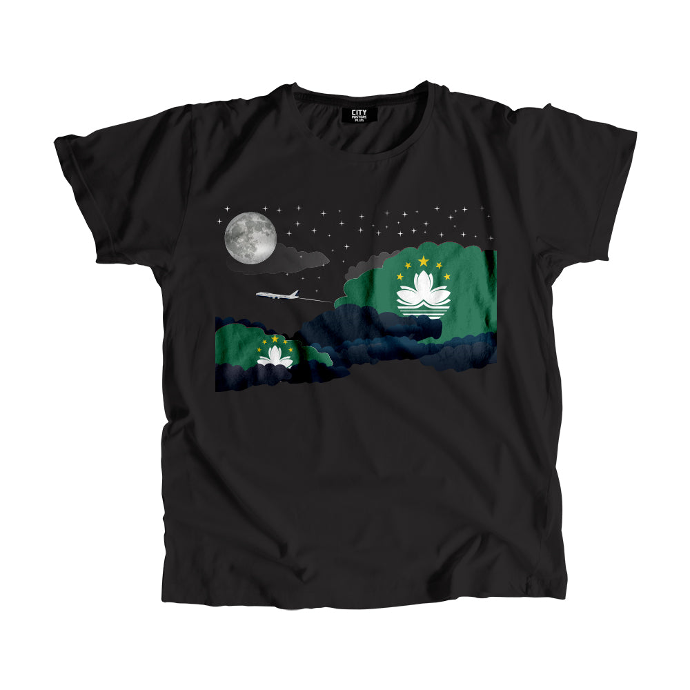 Macau Night Clouds Men Unisex T-Shirt