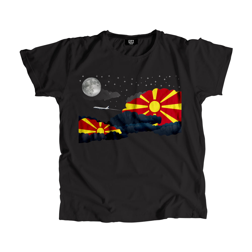 Macedonia Night Clouds Men Unisex T-Shirt