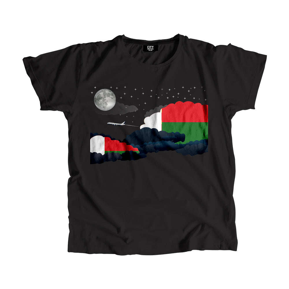 Madagascar Night Clouds Men Unisex T-Shirt