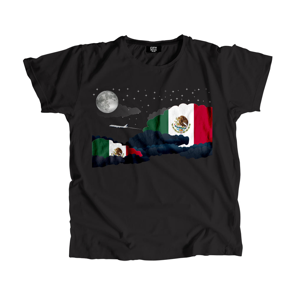 Mexico Night Clouds Men Unisex T-Shirt