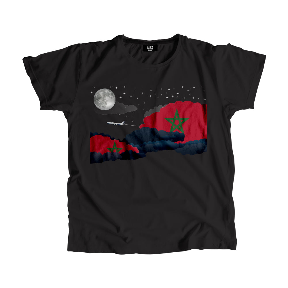 Morocco Night Clouds Men Unisex T-Shirt