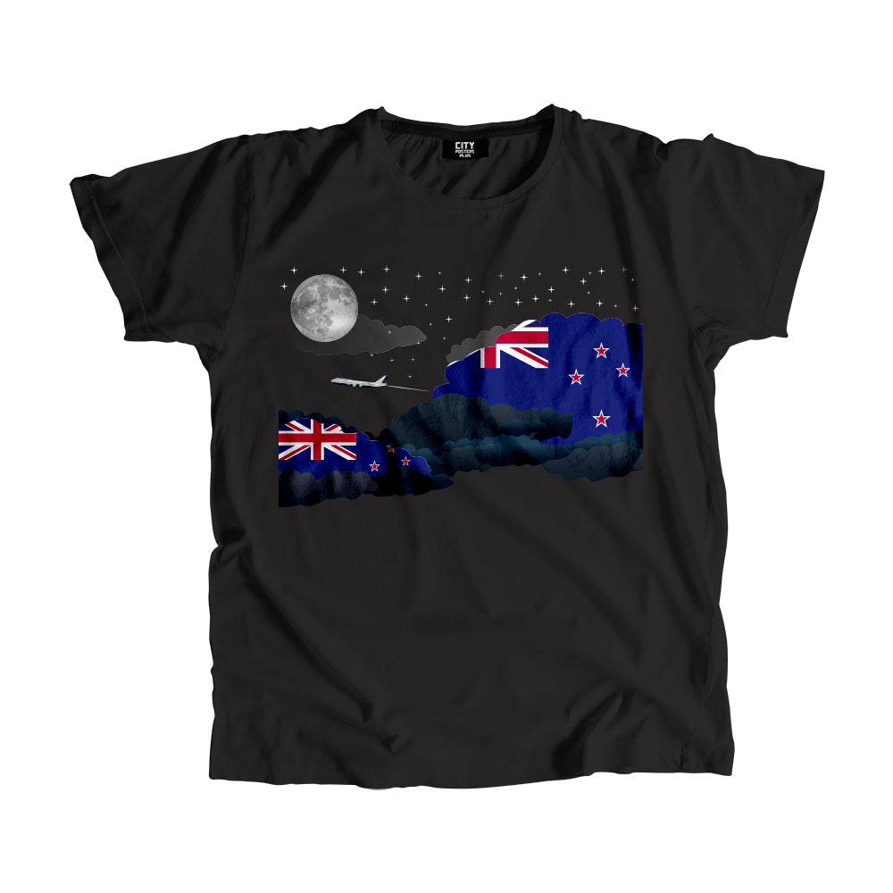 New Zealand Night Clouds Men Unisex T-Shirt